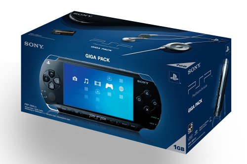 PlayStation Portable - PSP Konsole Black (Giga Pack)