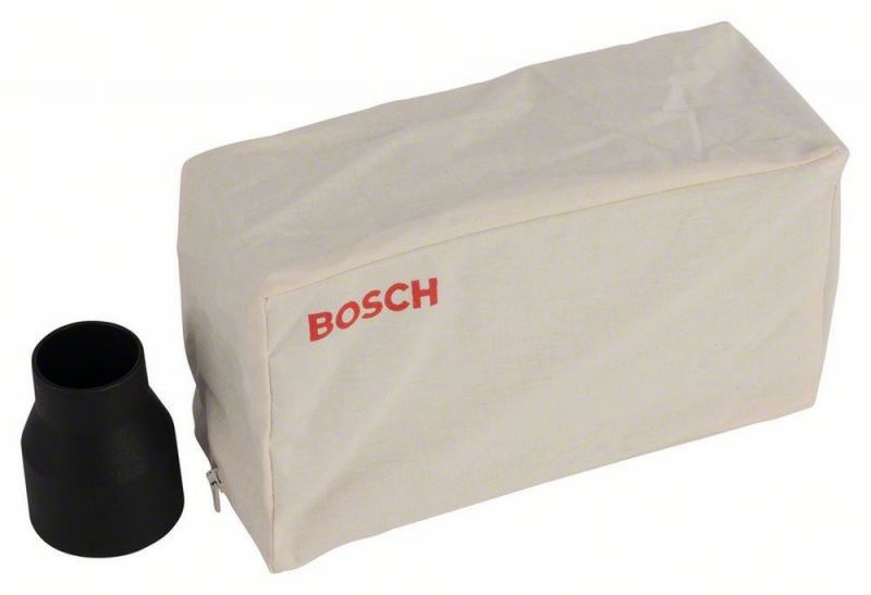 Bosch Staubbeutel mit Adapter Typ 2 (oval) für Handhobel, Gewebe 2605411035