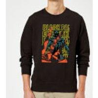 Marvel Avengers Black Panther Collage Sweatshirt - Black - M - Schwarz