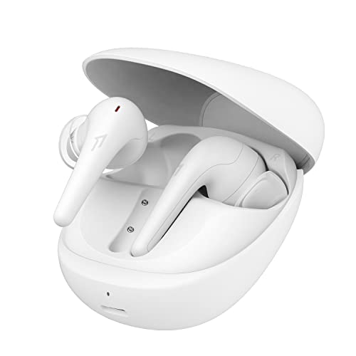 1MORE Aero Bluetooth Kopfhörer Kabellos mit Räumlichem Audio, 42dB Adaptive Aktive Geräuschunterdrückung, 12 EQ-Voreinstellungen, 10mm Treiber, 6 Mikrofone, 28H Spielzeit, kabelloses Laden