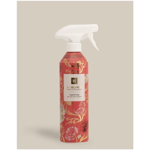 Horomia Zweiphasen-Lufterfrischerspray für Räume und Stoffe Imperial Soap 500 ml