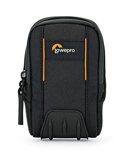 Lowepro LP37055-0WW, Adventure CS 20 II Case for Camera, Black, Fits Ultra-compact Cameras Canon, Sony, Nikon, Batteries and Memory Card