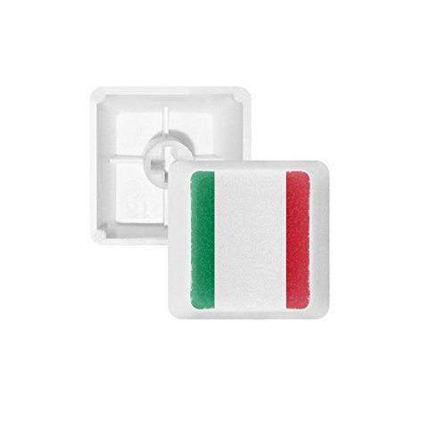 PBT Tastenkappen für mechanische Tastatur, italienische Flagge, Europa/Land Italien, OEM, Keine Markierung, Weiß Mehrfarbig Mehrfarbig R1