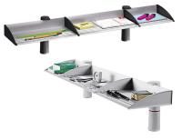 novus Briefablagen-System Board Master 100,0 x 19,5 x 21,6 cm lichtgrau