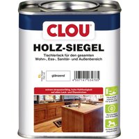 CLOU Holz-Siegel Tischlerlack: Premium Klarlack zur Lackierung von Möbeln, Treppen, Parkett und im Garten, glänzend, 0,75 L