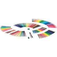 Maped - Schulmaterial - 150-teiliges Farbset - Color'Peps Infinity Collection - Tragbares Federmäppchen - Enthält mehrere Malutensilien - Hält 10 Mal länger - Große Auswahl an Farben