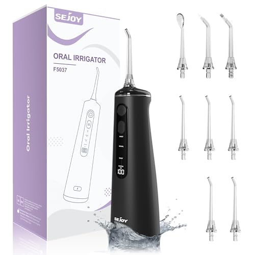 Water Flosser Cordless for Teeth, Portable Oral Irrigator