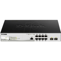 D-Link D-Link DGS-1210-10P/ME 10-Port PoE Smart Mgd. ME GB Switch