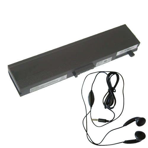 amsahr B3800-03 Ersatz Batterie für HP B3800, B1000, B1010, B1011, B1013, B1014, B1015 - Umfassen Stereo Ohrhörer schwarz