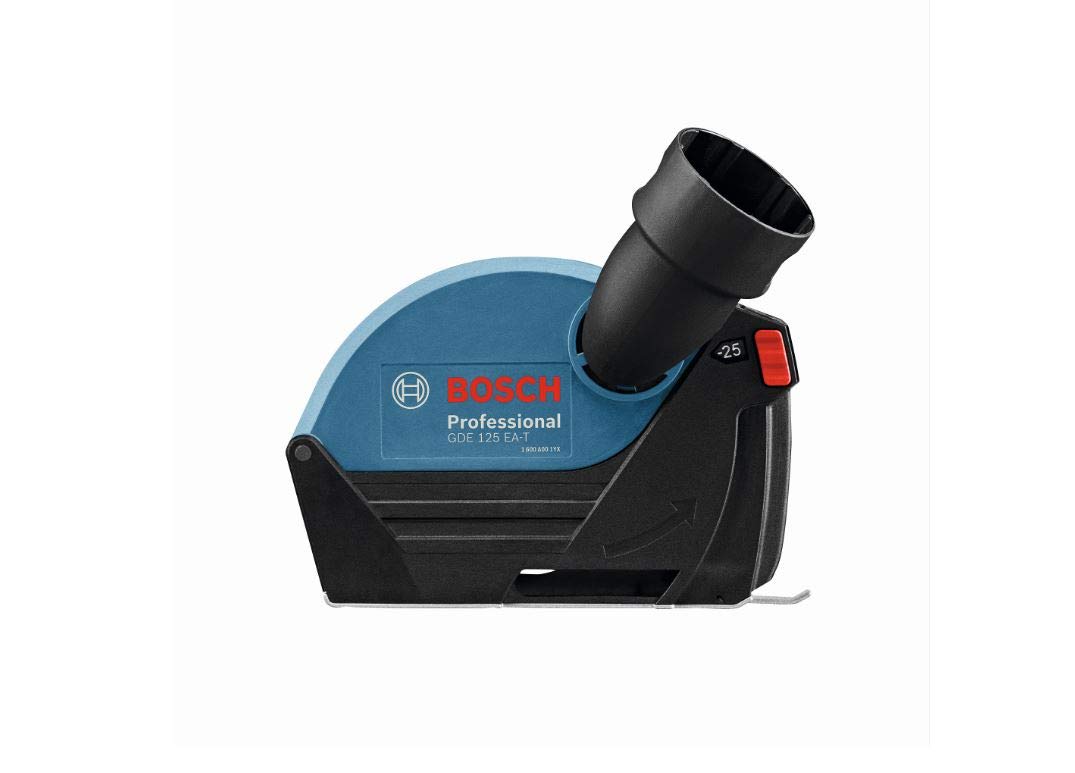 Bosch Professional Absaughaube GDE 125 EA-T zum Trennen (geeignet für Bosch Professional Winkelschleifer mit werkzeuglosverstellbare Schutzhaube und einem Scheiben-Ø 125mm, im Karton)
