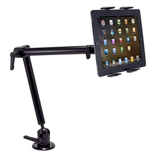 ARKON Halterung für Tablet, mit Fuß zum Anbohren, 55,9 cm Langer Arm, strapazierfähig, für iPad Air, iPad Pro, iPad, Galaxy Note 10.1