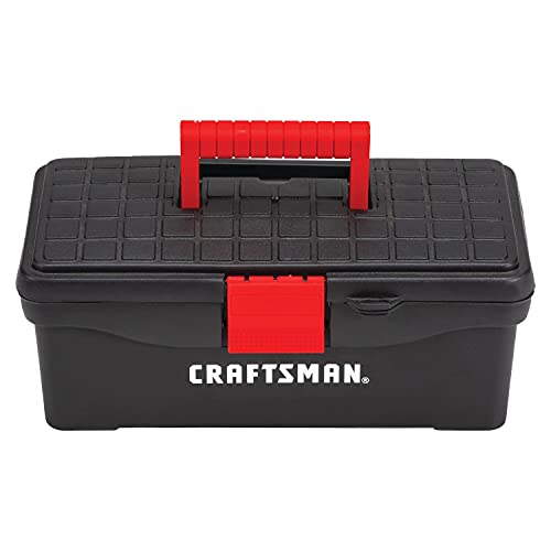 CRAFTSMAN Werkzeugkasten, abschließbar, 33 cm, Rot/Schwarz (CMST13004)