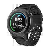 KUBO Smartwatch, GPS, wasserdicht nach IP68, Smart-Armband, Schlafüberwachung, kompatibel mit Android und iOS