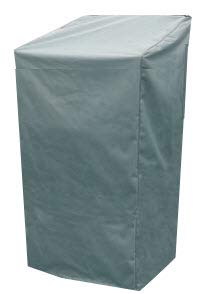 HBCOLLECTION Schutzhülle für Stühle oder Sessel-Garten (Einheit oder gestapelt) XL Premium Polyester Grau