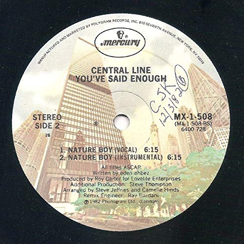 You've Said Enough [Vinyl Single 12'']