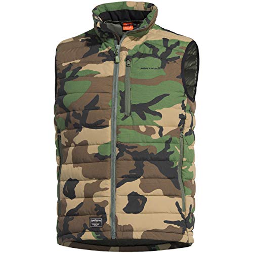 Pentagon Herren Arcadian Weste Woodland Größe 3XL