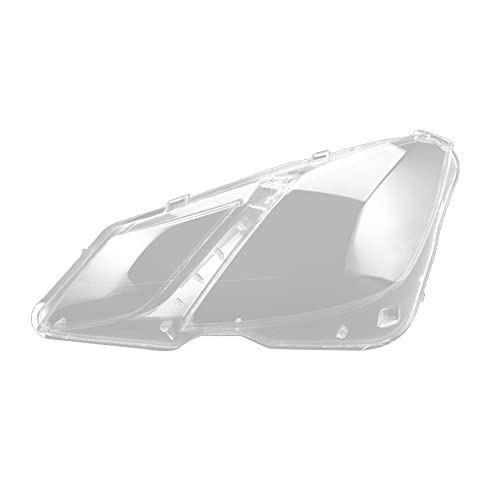 KELING Seite LH für W207 E-Coupe 2009-2012 Scheinwerfer Glas Abdeckung Scheinwerfer Schutz Schale Scheinwerfer Glas Abdeckung