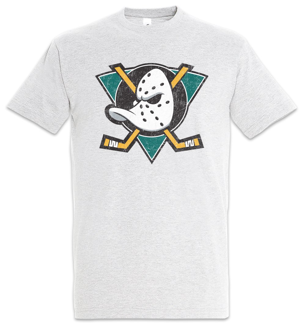 Urban Backwoods Ducks Hockey Herren T-Shirt Grau Größe 4XL