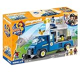 PLAYMOBIL Duck ON Call 70912 Polizei Truck mit Zentrale, Licht und Sound, Spielzeug für Kinder ab 3 Jahren
