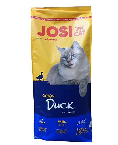 Josera JosiCat Katzenfutter, Ente & Fisch, 1-er Pack (1 x 18 kg)