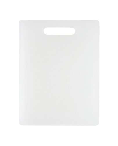 Dexas NSF Polysafe Schneidebrett mit Griff, 21,6 x 27,9 cm, Weiß