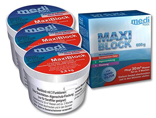 Medipool 506601MP Maxiblock 3 x 600 g