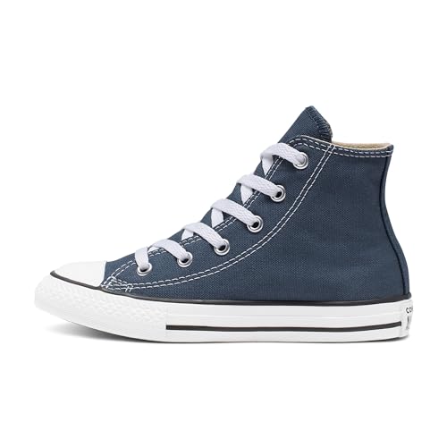 Converse Unisex-Kinder CTAS-HI-Navy-Youth Hohe Sneakers Blau 410, 31/32 EU
