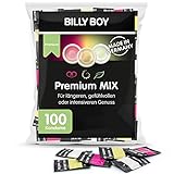 Billy Boy Kondome Premium Mix - 100er Großpackung – Transparente Kondome
