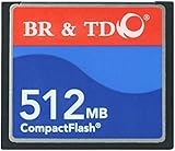 Br&td optische Kamera Karte der kompakten Flash-Speicherkarte (512MB)
