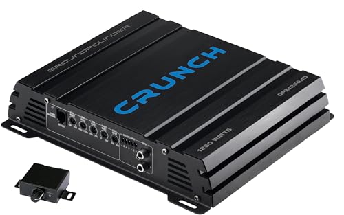 CRUNCH 1-Kanal Auto-Verstärker GPX1250.1D CLASS D aus der GPX Serie mit 1250W MAX | Crunch Car-Audio-unlimited