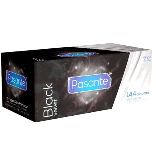 Pasante Black Velvet Condoms - Packung 144 Kondome