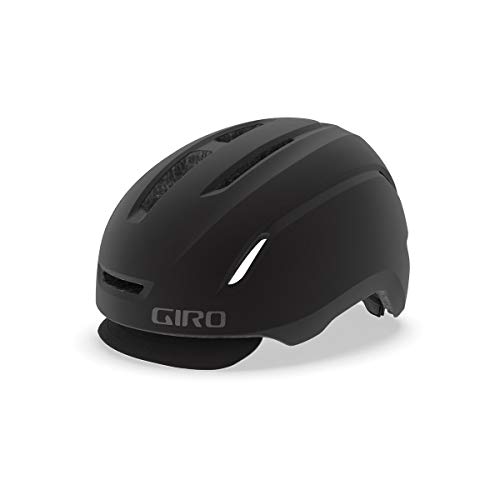 Giro Caden LED City Fahrrad Helm schwarz 2019: Größe: S (51-55cm)