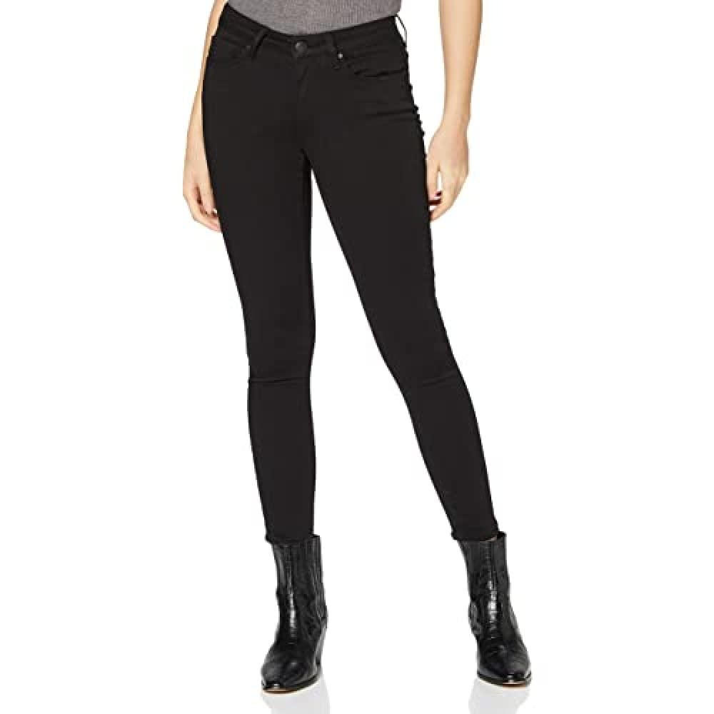 Mavi Damen Adriana Jeans, Double Black Str, 24W / 30L