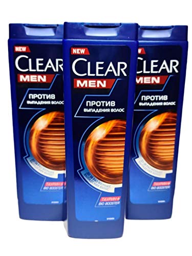 Clear Men Anti-Schuppen-Shampoo Anti-Haarausfall 3x400ml SPARPACK