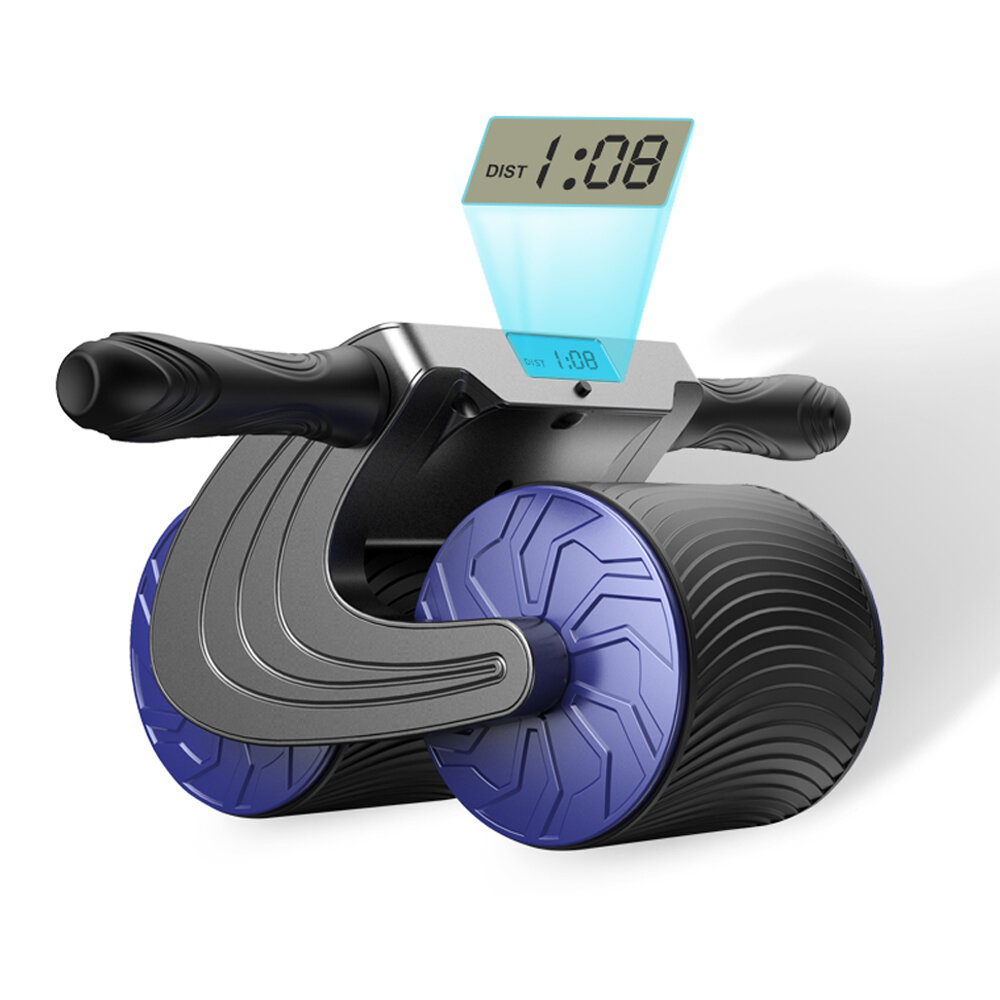 KALOAD Smart Ab Roller Rebound Intelligente Digitalanzeige Zählen Bauchmuskel Krafttraining Home Gym Fitnessgeräte