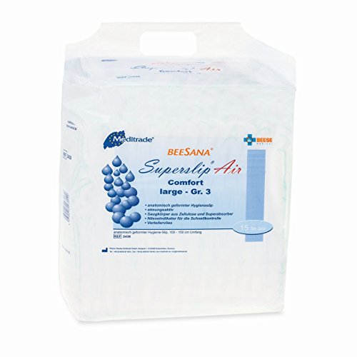 Superslip® Air, Inkontinenzslip, Medium | Karton (8 Packungen)