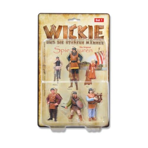Cartronic Wickie und die starken Männer Figuren, ca. 5,5-8,5 cm I Spielfiguren-Set I Spielzeug ab 4 Jahren