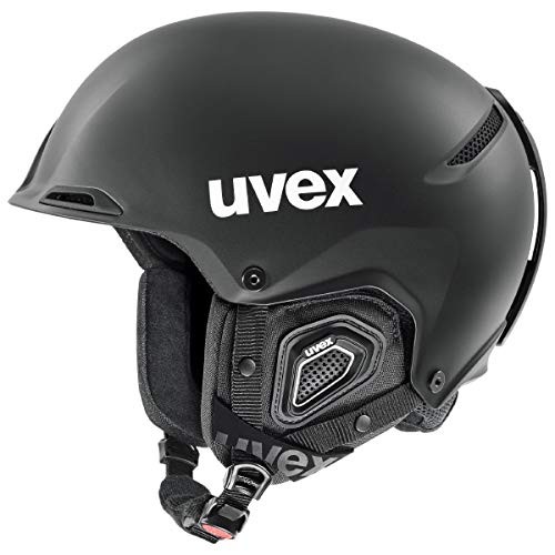 uvex Unisex – Erwachsene Jakk+ IAS Skihelm, black mat, 52-55 cm