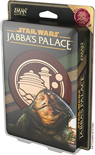 Z-Man Games Atomic Mass Games Star Wars: Jabba's Palace - A Love Letter Game | Kartenspiel | ab 10 Jahren | 2-6 Spieler | 20 Minuten Spielzeit Mehrfarbig ZLL03