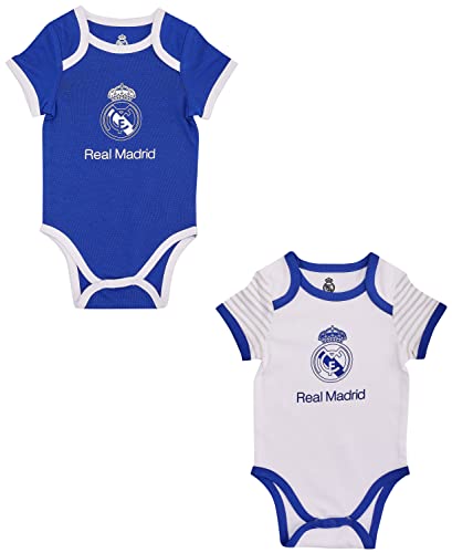 Real Madrid Set mit 2 Body Real – offizielle Kollektion für Babys, Jungen, 12 Monate