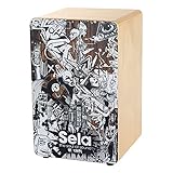 Sela Art Series Cajon Sketch - Design Cajon mit Sela Snare System und Clap-Corners