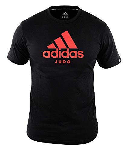 adidas Community line T-Shirt Judo Performance Black/Shock red, ADICTJ (M)