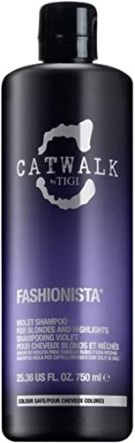 Catwalk by Tigi Fashionista Violet violettes Shampoo für blondes Haar, 750 ml