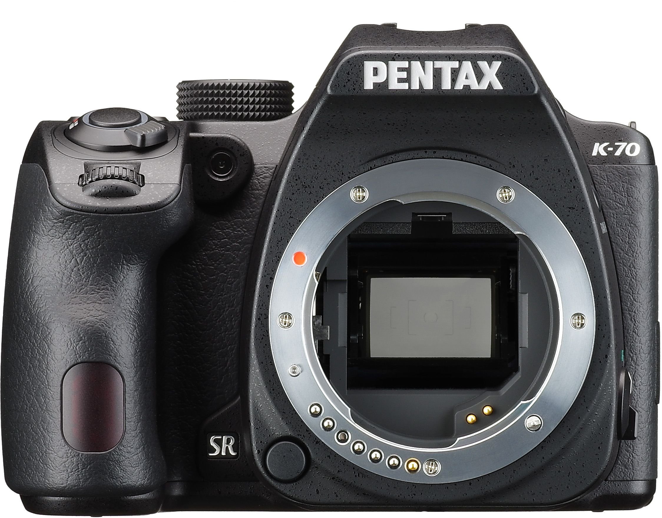 Pentax K-70 Gehäuse (24 Megapixel, 3 Zoll Display, Live-view, Full HD, Pixelshift) schwarz