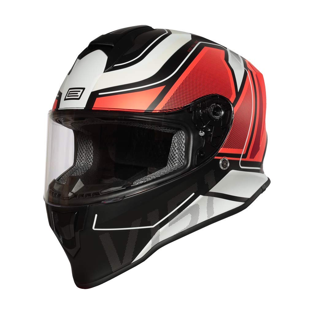 Origine Helmets Dinamo Galaxi Fluo Red-Black Matt (54-XS)