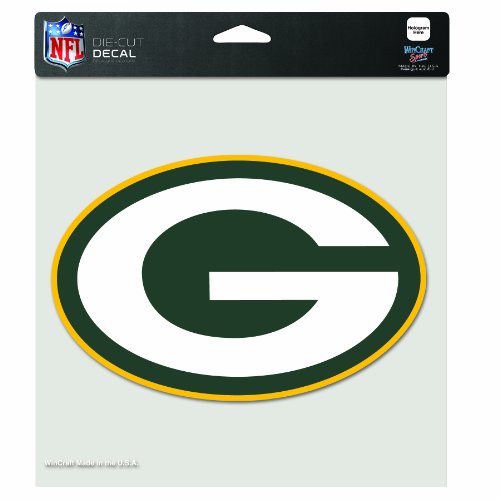 WinCraft NFL Green Bay Packers Aufkleber 20 x 20 cm Diecut bunt