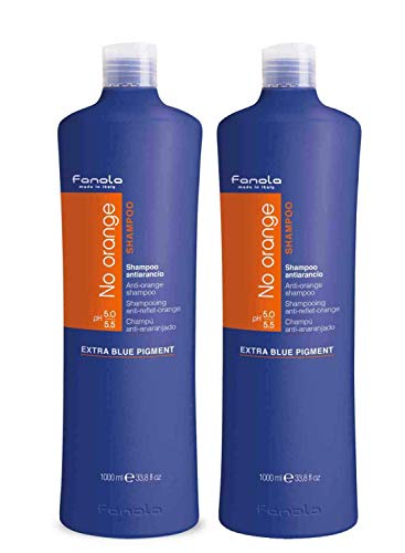 Fanola Set: 2 x No Orange Shampoo 1L