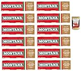 12x Montana linea oro Rindfleisch in Aspik dosen 3x 90g 100% Italienisch Fleisch, Aspikfleisch + Italian Gourmet polpa 400g
