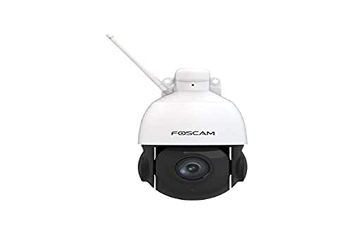 Foscam SD2X Überwachungskamera für den Außenbereich, Weiß, 1920 x 1080 Pixel, 2 MP
