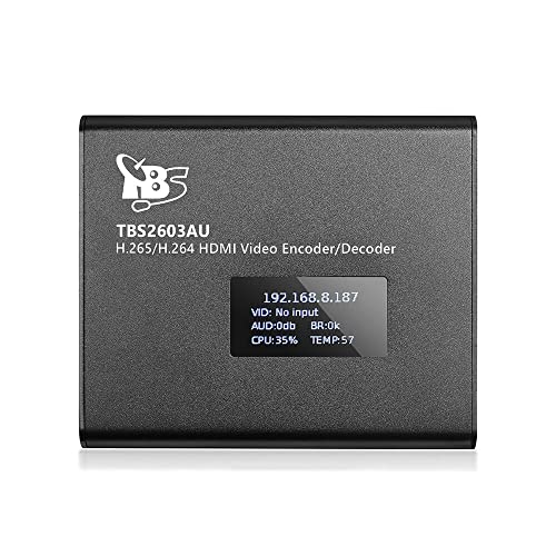 TBS2603au NDI® |HX2 unterstützt H.265 H.264 HDMI HD Video Audio Encoder HDMI USB Video Recorder